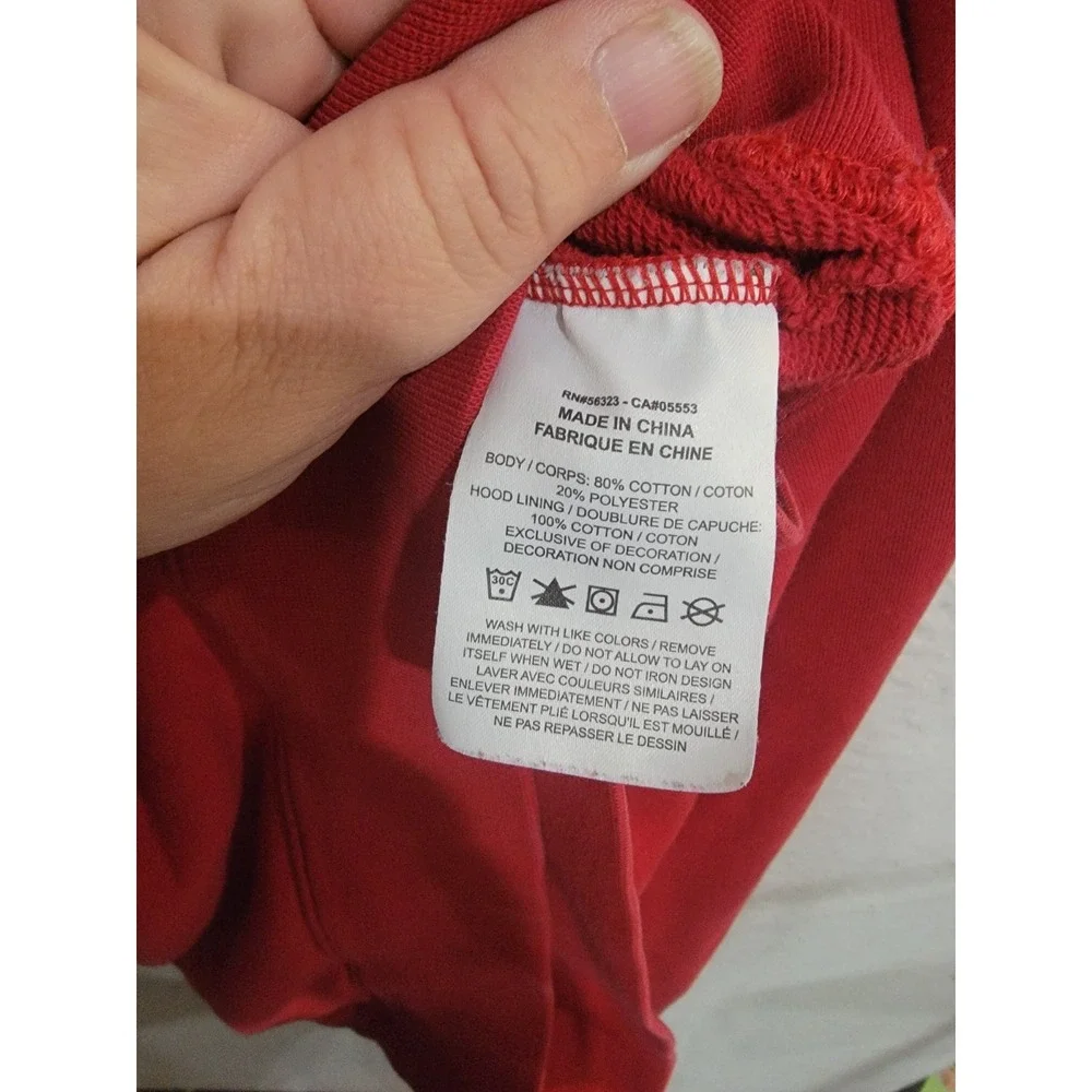 Nike‎ Air Jordan Men's L For The Love Of The Game University Red Hoodie